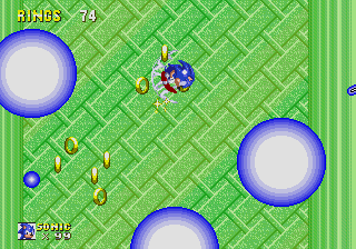 Glowing Spheres Bonus Stage